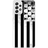 Samsung Galaxy A52 Drapeau bretagne Verstevigd hoesje met sublimatie bedrukking