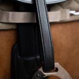 Imperial Riding Beugelriemen IRH met nylon kern Black - 155CM