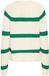 Fransa Vrouwentrui Kamia 4 Lange Mouw Ronde Hals Gestreept Polyester Whisper White W. Bosphorus S