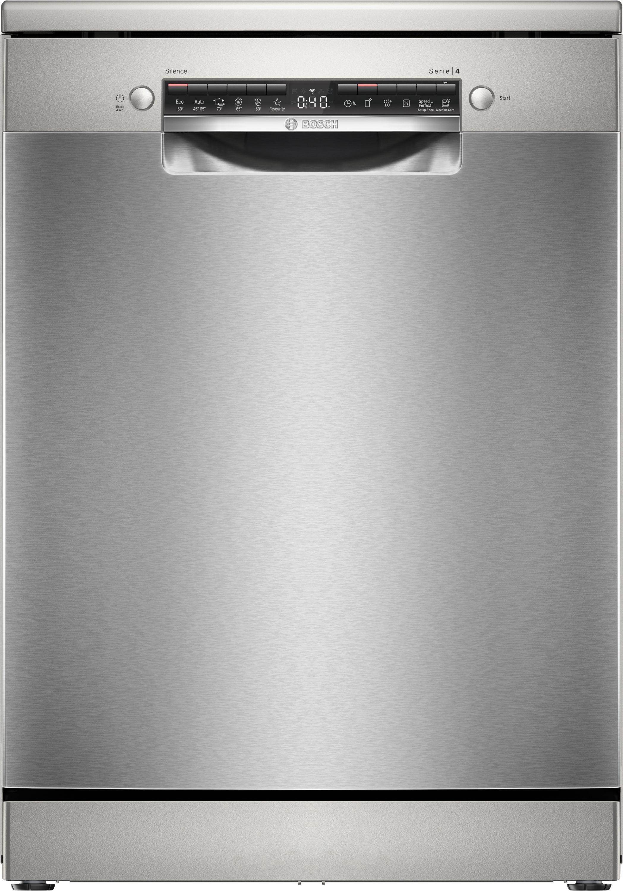 Bosch Serie 4 SMS4HVI14E - Vrijstaande Vaatwasser - 14 Couverts - Roestvrijstaal - C Energieklasse