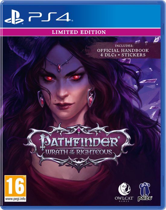 Pathfinder: Wrath of the Righteous - PS4 - Standard Edition