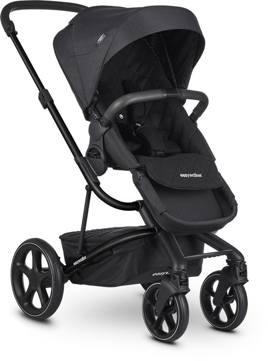 EasyWalker Harvey 3 Premium Kinderwagen Jet Black