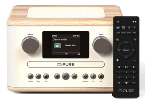 Pure Classic C-D4 Internet Radio - White