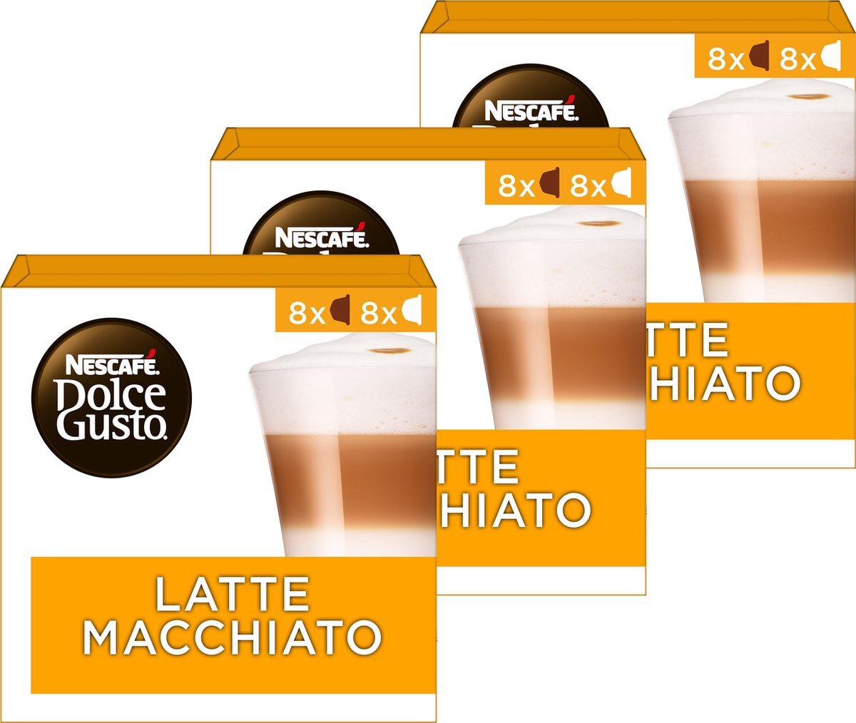 Nescafé Dolce Gusto Latte Macchiato capsules - 48 koffiecups