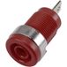 TRU COMPONENTS 6239C26DN Connecteur de sécurité pour laboratoire, femelle Bus, montage vertical Axe-Ø: 4 mm Rouge 1 pièce(s)