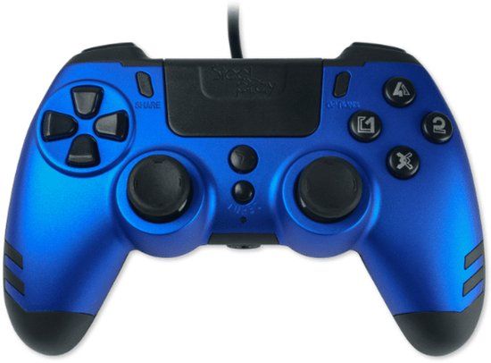 Lexip Metaltech - Bekabelde Controller - Safier Blauw (Multi Platform)