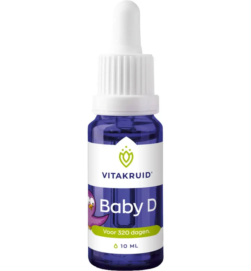 Vitakruid Vitamine D Baby Druppels (10 ml)