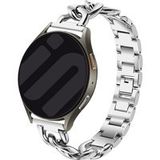 Strap-it Samsung Bracelet chaîne acier Samsung Galaxy Watch 6 - 40mm (argent)