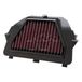 K&N vervangingsfilter compatibel met Yamaha YZF R6 Race specifiek 2008-2016 (YA-6008R)