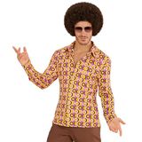 W WIDMANN MILANO Jaren 70 disco hemd Groovy
