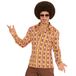 W WIDMANN MILANO Jaren 70 disco hemd Groovy