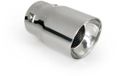WalserUniversele Lampa Uitlaat sierstuk TS-50 Chroom Rond Schroefbevestiging 50 mm