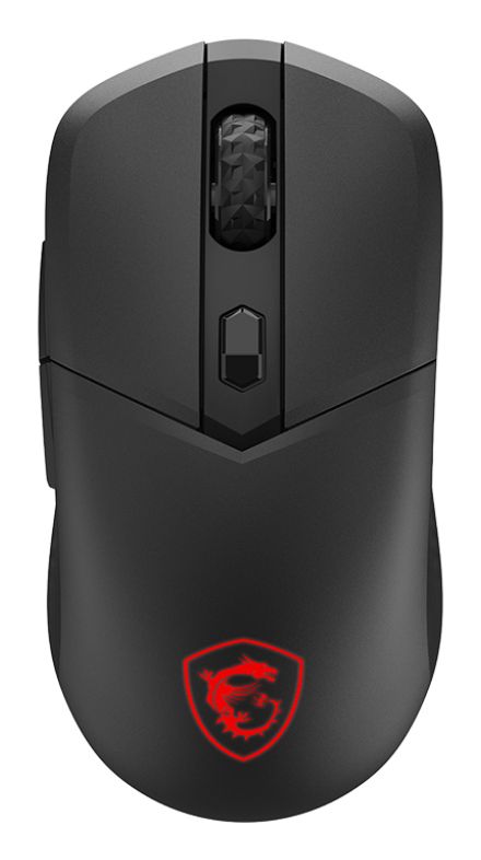 MSI VERSA 300 WIRELESS - Gaming Muis - 8000 DPI - RF Wireless + Bluetooth + USB Type-C - Zwart