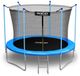 Neo-Sport Serie - Trampoline de jardin - 183 cm - Construction stable - Filet de sécurité et échelle inclus