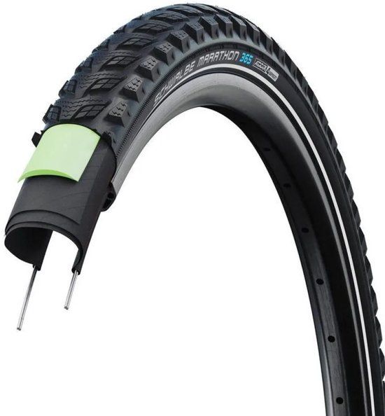 Schwalbe Marathon 365 Performance Line Clincher Fietsband, zwart/Reflex, 28 x 1.40