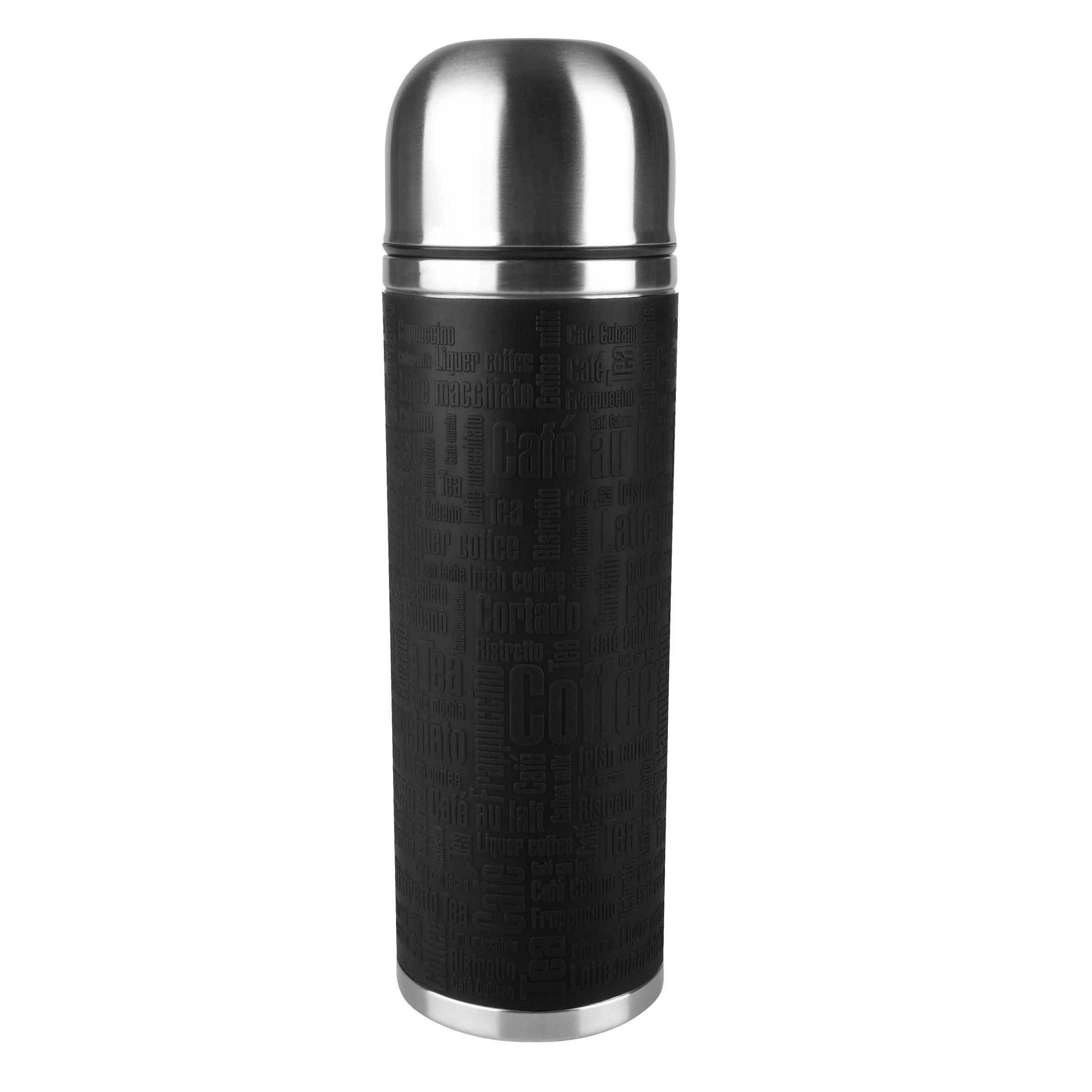 Tefal Senator Sleeve K30642 Thermosfles - 0.5L - RVS/Zwart