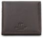 Coveri Portefeuille homme cuir véritable noir avec bouton-pression UNICA 10x8.5x2 cm