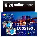 Merkloos Brother Inktcartridges voor Brother Printers, Multipack