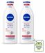 Nivea 2 x Repair & Care Lait pour le corps - pour peau très sèche - 400 ml - Lot promotionnel