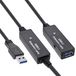 InLine 35655 USB-kabel USB 3.2 Gen 1 (3.1 Gen 1) 10 m USB A Zwart