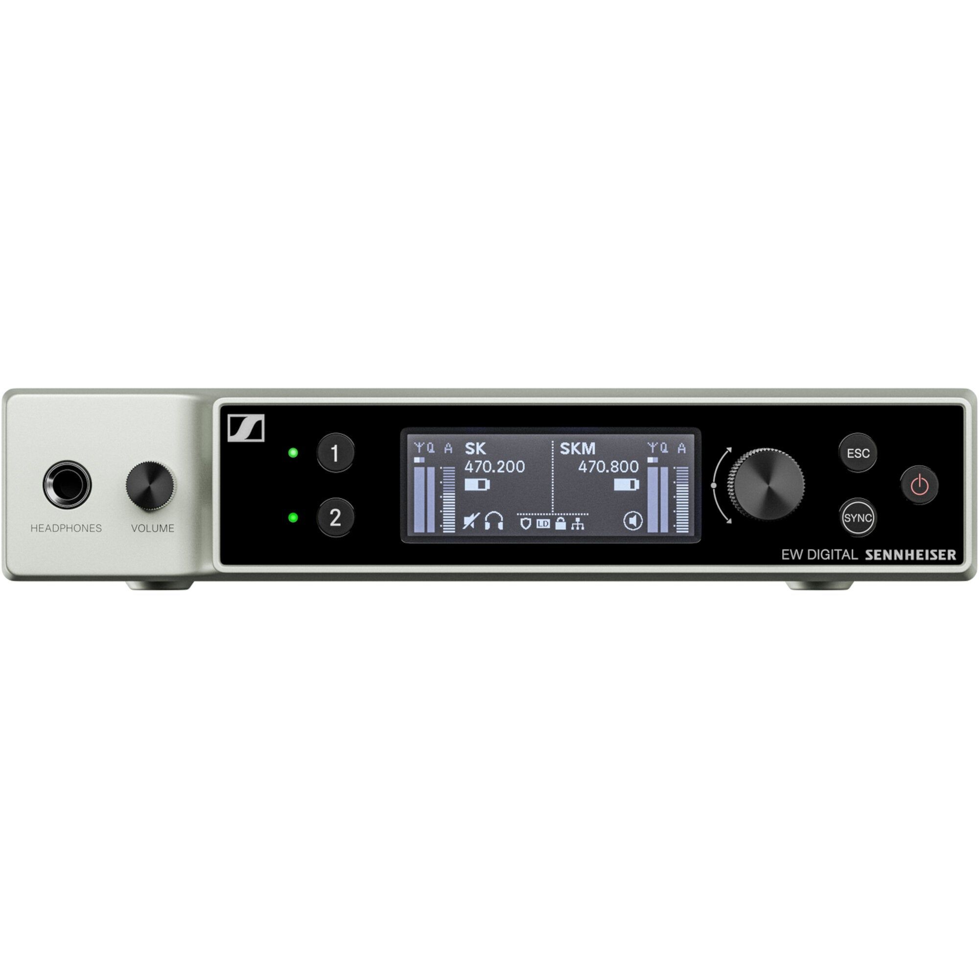 Sennheiser EW-DX EM 2 S1-10 Dual Channel Receiver (606.2 - 693.8 MHz)
