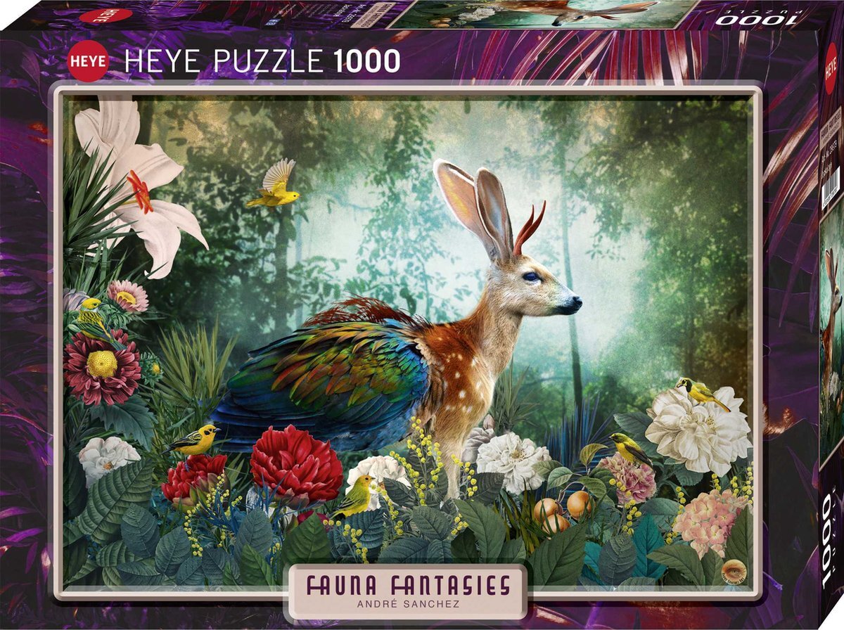 Heye Puzzle Puzzel Jackalope 1000 Heye 29979