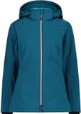 CMP Dames wandeljas met rits en capuchon, Fleece, XXS, diep meer