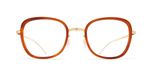 Mykita Alin Lunettes De Vue Unisexe Havane Papillon 53mm