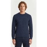 Brooks Brothers Pull en laine à col rond bleu marine