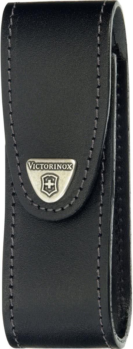 Victorinox - Riemetui - Leer - Zwart - 7611160406088