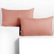 DecoKing Amber Koraal Kussenhoes Jersey 50x60 cm