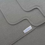 Petex 114876518 Ensemble de tapis de sol avant et arrière, gris, PA (polyamide)