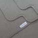 Petex Ensemble de tapis de sol PA (polyamide), avant et arrière, gris