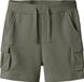 NAME IT Short de jogging coupe droite vert olive chiné