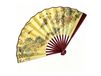 Éventail pliant chinois, Éventail de main en soie de 10" avec peinture à l'encre de paysage de Jiangnan, Éventail décoratif d'art traditionnel chinois pour homme et femme, Éventail de kung fu et tai chi, Cadeau chinois