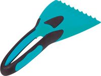IWH ijskrabber met softgrip handvat, lengte 215 mm, blauw