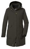 killtec Damen Funktionsparka dames Parka/jas waterdicht met afritsbare capuchon