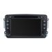 Mercedes radio 7 pouces avec lecteur CD pour Mercedes W203 (2000 - 2004), incluant navigation, commande au volant, Bluetooth, RDS, DSP, GPS et DAB+