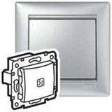 Legrand 7 701 10 aluminium lichtschakelaar