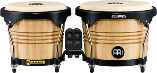 Meinl Percussion FreeRide Bongos FWB190NT, 6 3/4" + 8", Natural
