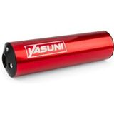 Yasuni Silencieux Moto 50 Noir / Rouge (passage à droite)