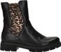 Remonte Dames Chelsea Boots Zwart Leer Maat 40