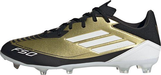 adidas Performance F50 League Messi Firm/Multi-Ground Voetbalschoenen - Unisex - Goud - Maat 46