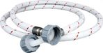 PEPTE Nylon gevlochten aanvoerslang voor wasmachine/vaatwasser, 250 cm