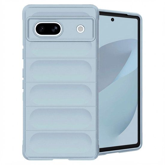 imoshion EasyGrip Backcover voor de Google Pixel 7a - Lichtblauw