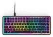 NZXT Function Elite MiniTKL Zwart - Bedraad - Magnetisch mechanische switch - ANSI - NZXT Swift Optical - PBT - Qwerty US Internationaal