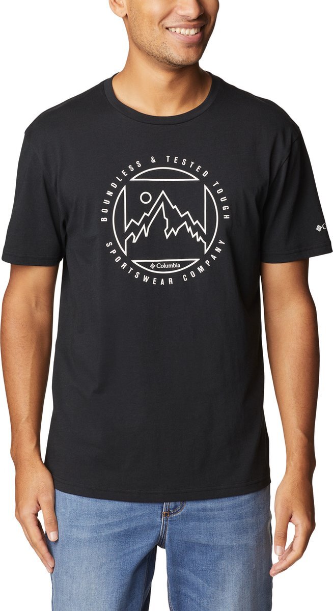 Columbia Rapid Ridge Shirt Heren - Outdoorshirt - Zwart - Maat S