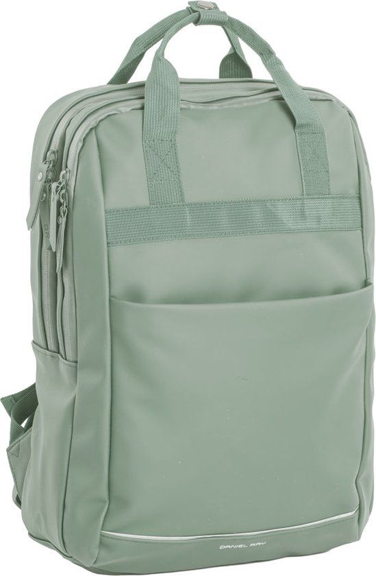 Daniel Ray Lubbock Laptop Rugzak Waterproof - 15,6 inch - Mintgroen