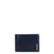 Piquadro Blue Square Men's Wallet with coin pocket night blue Blauw
