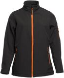 Pen Duick Atlantic Veste softshell 3 lagen dames zwart/oranje